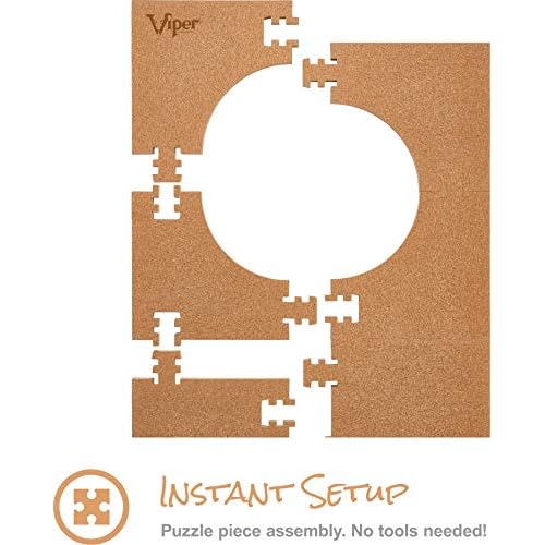 Viper by GLD Products Wall Defender III Dartboard Surround Cork, Tan