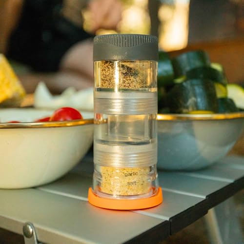 GSI Outdoors - Spice Rocket: Lightweight, Modular Spice Carrier for Travel, Camping and Outdoors