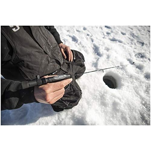 St. Croix Rods Legend Black Ice Fishing Rod, Super Finesse, Black Anodized, High Performing Ice Rod