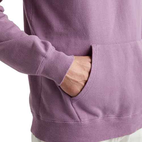 Hanes mens Originals Fleece Hoodie, Garment Dyed Hooded Sweatshirt, Unisex Fleece Pullover