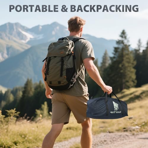 GEERTOP Ultralight 2 Person Backpacking Tent 4 Season Waterproof Camping Tent Double Layer Cold Weather Easy Set Up Tents ...