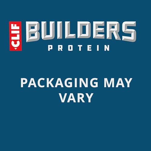 CLIF BUILDERS Protein Bars - Vanilla Almond Flavor - 20g Plant Based Protein - Gluten Free - Non-GMO - Low Glycemic - No A...