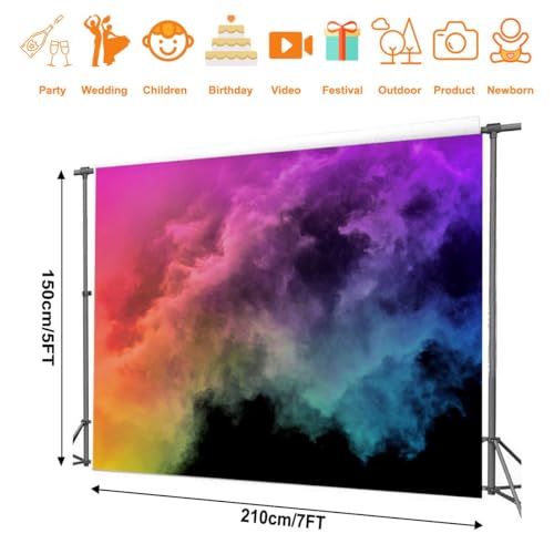 Photography Backdrop Photography Background Abstract Bright Frame Illuminated by neon Light for Photoshoot Portrait Photo ...