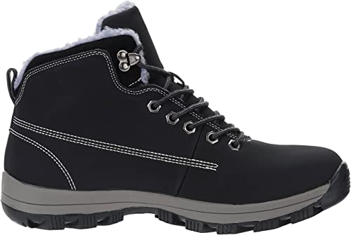 WHITIN Men's Waterproof Cold-Weather Snow Boots