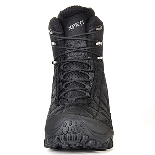 XPETI Men’s Crest Thermo High-Top Winter Hiking Boots Waterproof Insulated