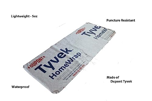 Ultralight Camping Tarp, Backpacking Tarp, Tyvek Sheet, Tyveks Tent Footprint, Tyveks House Wrap, Tent Flooring, Tyvekes G...