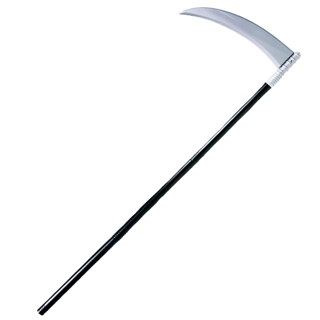 Kangaroo Grim Reaper Scythe Weapon – Prop for Halloween Parties – 40-inch Long Sickle for Kids and Adults – Halloween Weapons Grim Reaper Costume Scythe Prop – Plastic Scythe Toy