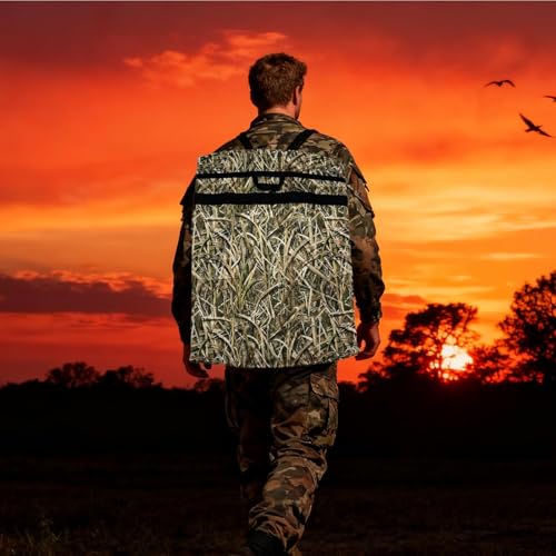 Hunting Gear Bag - Rugged Camouflage Decoy Pouch with Large Capacity Dry Backpack for Outdoor Survival, Hunting, Backpacki...