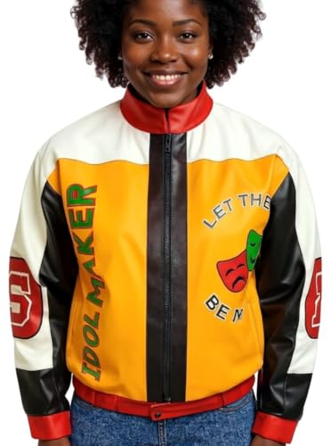 Idol Maker Let There Be Music Jacket - 90s Rapper Costume & Everyday Wear Unisex Adult Coat - Hip Hop Fashion
