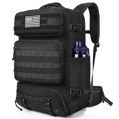 DEYACE 40L Travel Backpack Mens TSA Approved Carry-on Durable Large Weekender Backpack Fits 17.3 Inch Laptop YKK-Zipper AE...