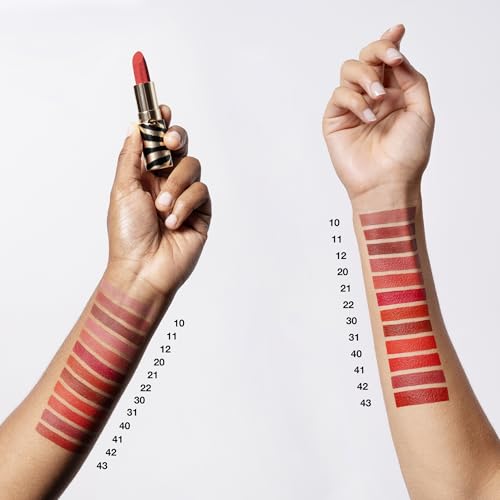 Sisley Paris Phyto-Rouge Velvet, 11 Beige Bloom - Bold Matte Lipstick - 8-Hour Wear, Buildable Coverage, Creamy Texture - Plumps, Smooths, Hydrates & Protects Lips