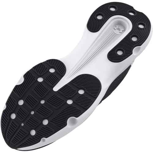 Under Armour Women's Infinite, (001) Black/Black/White, 6.5, US