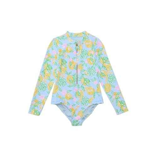 Lilly Pulitzer Womens Denning Rashguard UPF 50+ (Toddler/Little Kids/Big Kids)