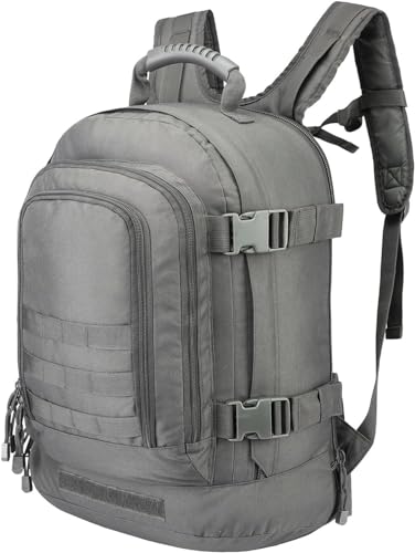 HYKING Large Tactical Expandable Backpack 39L-64L Military Bug Out Bag With Waist Strap