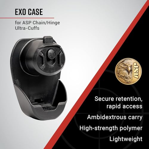 ASP Exo Case for Handcuffs, Handcuff Case for Duty Belt, Police Vest, or Belt Pouch, Duty Belt Accessories, Police Gear, L...