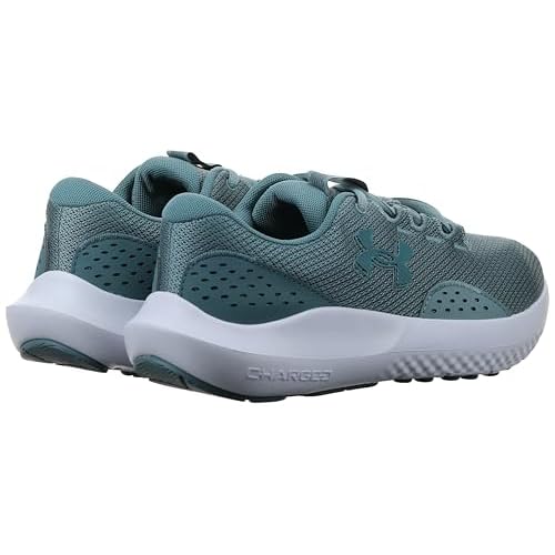 Under Armour Men's Charged Surge 4, (323) Serpentine/Jasper Blue/Jasper Blue, 13, US