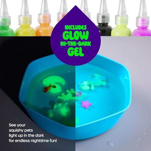 Dan&Darci Aqua Fairy Water Gel Kit for Kids - Magic Elf Toy Kits - Waters Pets - DIY Squishy Maker Set - Craft for Kids - ...