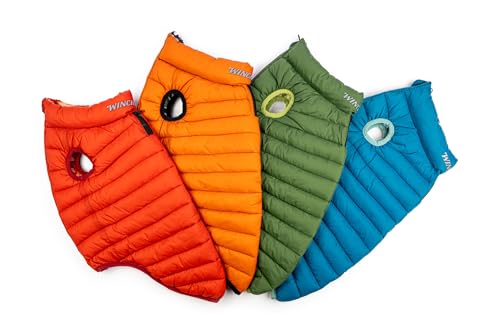 Winchester Pet Premium Reversible Dog Puffer Vest, Red, Extra Large