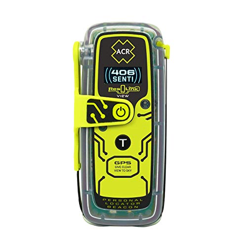 ACR ResQLink View - Buoyant Personal Locator Beacon with GPS for Hiking, Boating and All Outdoor Adventures (Model PLB 42...