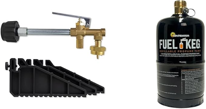 Mr. Heater Fuel Keg Refillable Propane Tank Bundle - 1lb Tank and Refill Kit