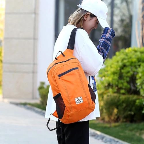 1Pc Hiking Backpack, Ultralight Foldable Sports Storage Backpack, Suitable For Outdoor Cycling Camping Picnic