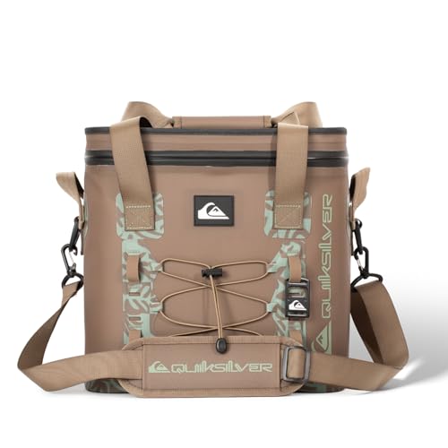 Quiksilver Insulated Cooler Bag 24 Can Portable Cooler with 48-72 Hour Ice Retention, Waterproof & Durable 20L Camping Bac...