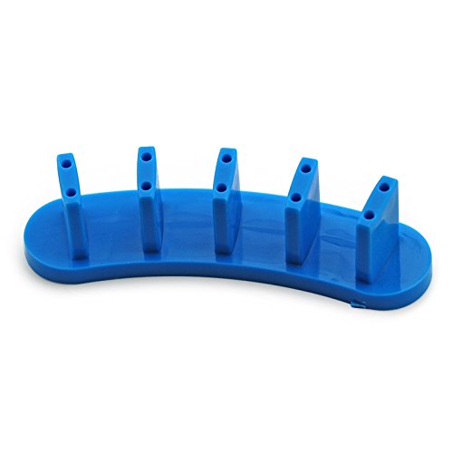 KADS 3pcs/set Plastic Tip Stand for Practice Use Practice Training Nail Art False Tips Display Training Tool