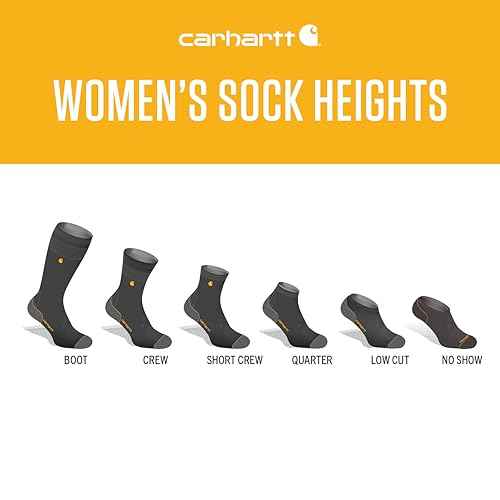 Carhartt womens Women's Midweight Crew Sock