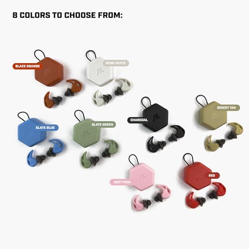 AXIL X20 Noise Reduction Ear Plugs - Pink - Customizable Fit Hearing Protection for Sleeping, Festivals, Live Events and S...