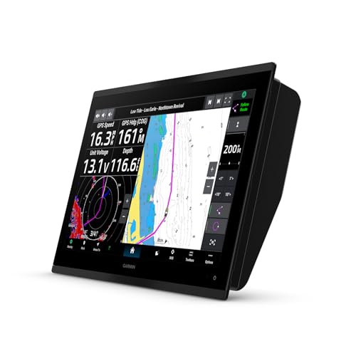 Garmin GPSMAP® 9013, Premium 13-inch Chartplotter with a 4K Touchscreen Display and Worldwide Basemap