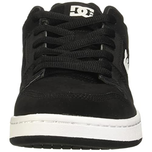 DC Shoes Manteca- Black/White- 8.5