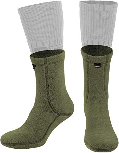 281Z Military Warm 6 inch Liners Boot Socks - Outdoor Tactical Hiking Sport - Polartec Fleece Winter Socks