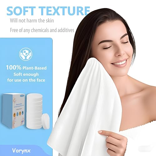10-Pack Extra Large Disposable Compressed Towels | 70 x 140 cm Bath Towels/Travel Towels | Quick-Drying, No Rinsing Requir...