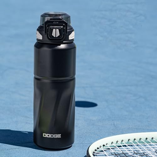 Hahasale 27.7oz high capacity stainless steel water bottle leak proof vacuum insulated with strap for car, School, Fitnes...