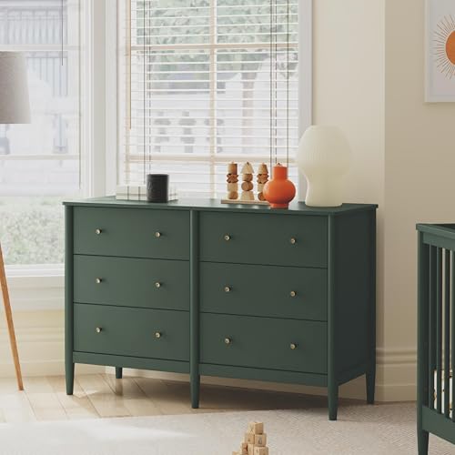DaVinci Frem 6-Drawer Dresser in Forest Green