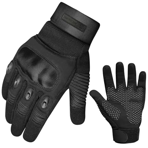 WESTWOOD FOX Motorcycle Gloves for Men and Women Power Sports Racing Gloves Full Finger Touchscreen Car Driving Glove Moto...
