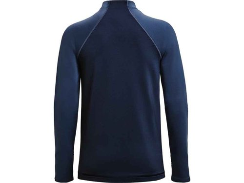 Under Armour Men's Standard Full Zip, Midnight Navy/White