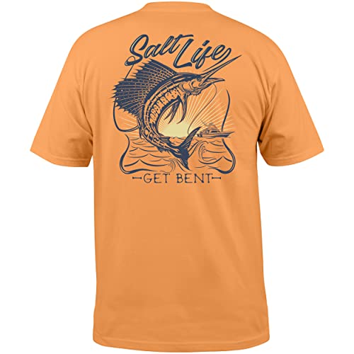 Salt Life Men's Golden Hour Short Sleeve Crew Neck Tee