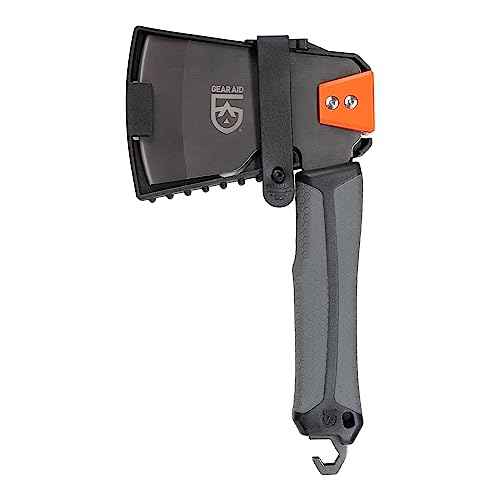 GEAR AID Balta Camp Hatchet: A Versatile Fire and Campground Tool with Safety Cover, Hammer, Kindling Cutter, and Tent Stake Puller