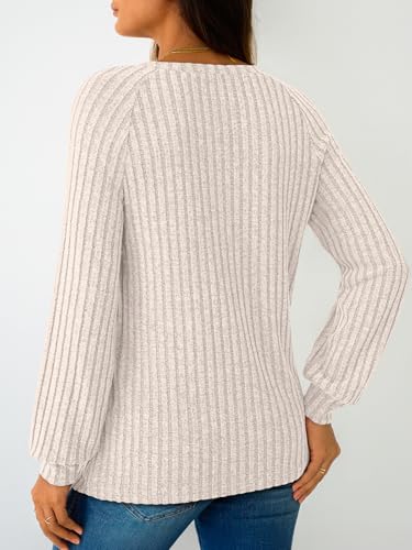LILLUSORY Womens Tops Long Sleeve Shirts Fall Lightweight Sweaters