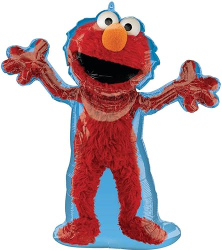 Sesame Street Elmo and Cookie Monster 2nd Birthday Party Supplies Balloon Bouquet Decorations