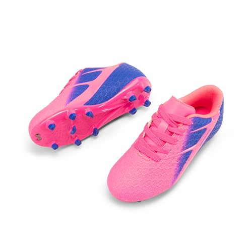 DREAM PAIRS Girls Boys Soccer Cleats Kids Firm Groud Football Toddler Youth Athletic Outdoor Training Shoes for Little/Big...