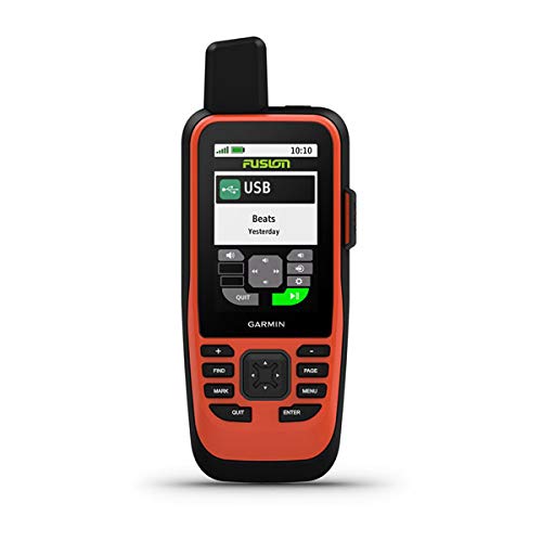 Garmin GPSMAP 86i, Floating Handheld GPS with Button Operation, Inreach Satellite Communication capabilities, Stream Boat ...