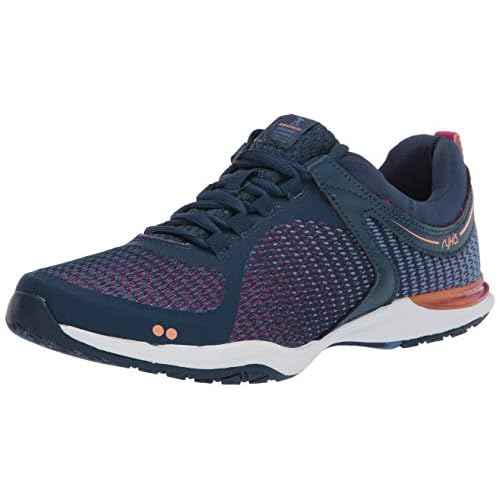 Ryka Womens Graphite Training Shoe, Navy, 6 Wide US