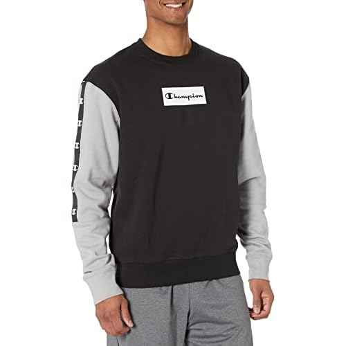 Champion Men's Midweight Logo Fleece Sweatshirt