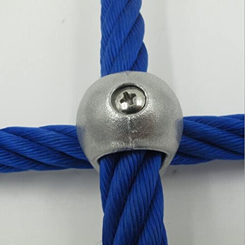 NNNJunhua Climbing Net Ladder Cross-Type Connectors Composite Rope and Nylon Rope Climbing and Hanging Net Hand-Woven Repa...