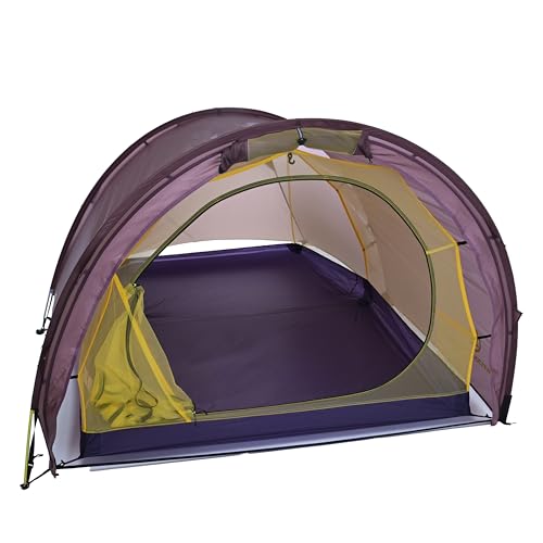 WindQuester Gale Lite 2 Ultralight 2-Person Tunnel Tent – 2.89 lb, Double Silicone-Coated Fabric, Compact 3-Season Backpac...