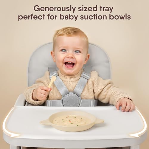Obee Odee 3-in-1 Portable Baby High Chair for Babies and Toddlers, Convertible Easy Clean Infant Foldable Highchair with A...