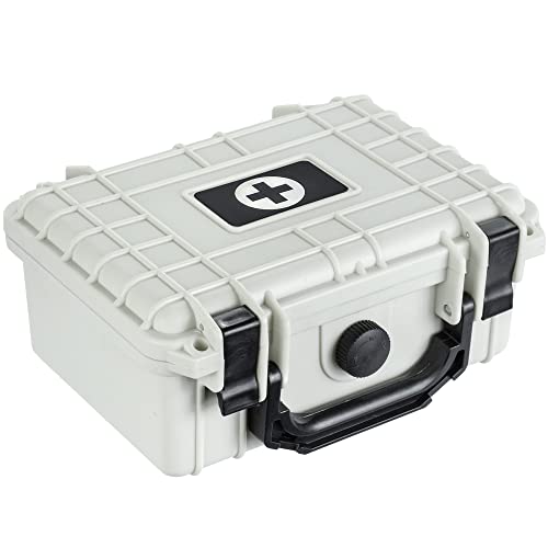 Eylar Compact 8.12 Inch Hard Protective Medical Case EMT First Responder and First Aid Service Storage Box, Waterproof, Du...