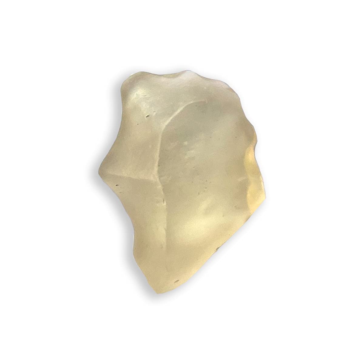 Starborn Golden Tektite Libyan Desert Glass 10-25 Carat Stone - One Piece